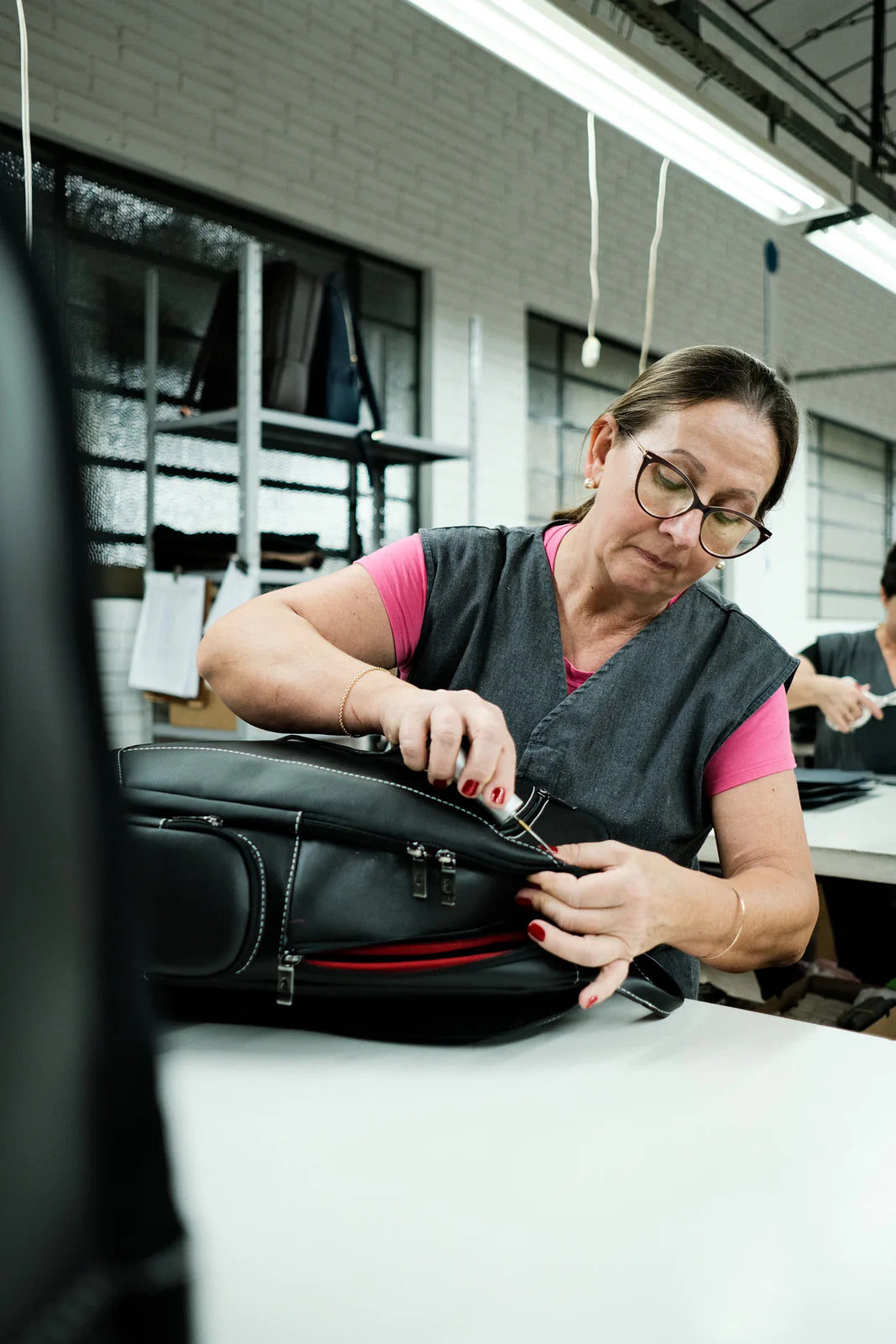 Nordweg leather goods editorial scene