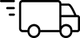 Nordweg delivery service icon in black