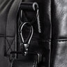 Black Nordweg Nomad leather briefcase with shoulder strap clasp and side hardware, SKU NW080A.IP, GTIN 7898571000696