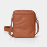 Caramel Nordweg Nomad leather crossbody bag in an angled back-pocket view, SKU NW091A.CA, GTIN 7898571000979