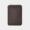 Coffee removable laptop sleeve for the Nordweg Nomad leather laptop backpack