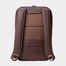 Coffee Slim Workplace backpack showing the padded mesh back panel and shoulder straps